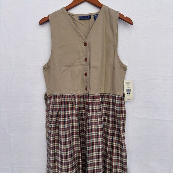 Vintage Karen Scott Plaid Womens Dress Size Small - Picture 13 of 13